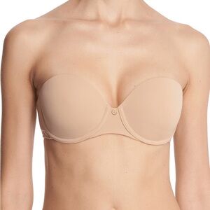 NWT PURE LUXE Natori Strapless Bra in Nude
